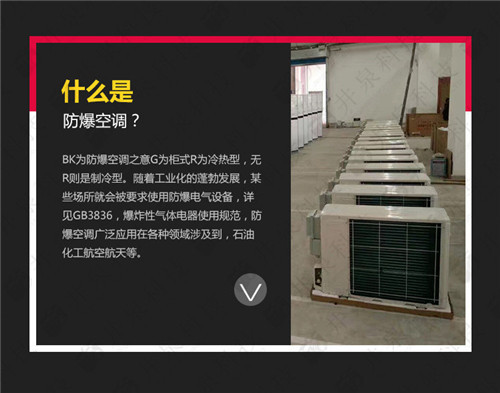 乙烷倉庫防爆空調(diào)機案例圖
