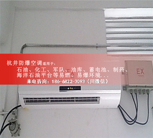 油站化工廠防爆空調(diào)機(jī)案例圖
